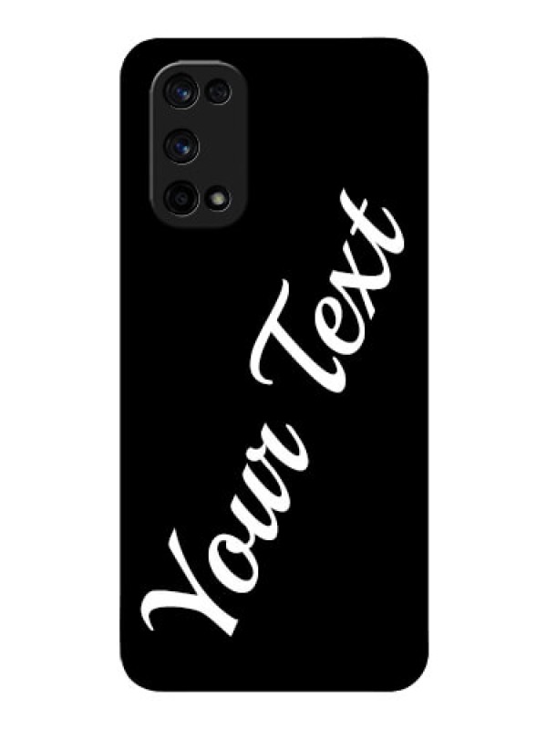 Custom Realme X7 Pro Custom Glass Mobile Cover with Your Name