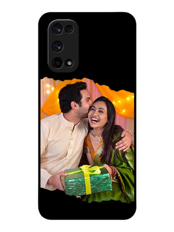 Custom Realme X7 Pro Custom Glass Phone Case - Tear-off Design