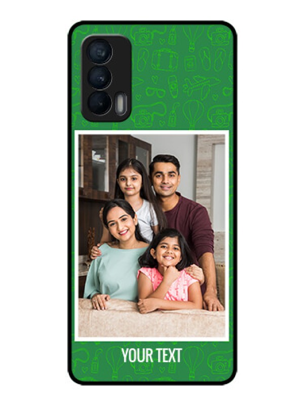 Custom Realme X7 Personalized Glass Phone Case  - Picture Upload Design