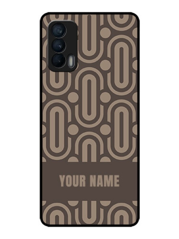 Custom Realme X7 Custom Glass Phone Case - Captivating Zero Pattern Design