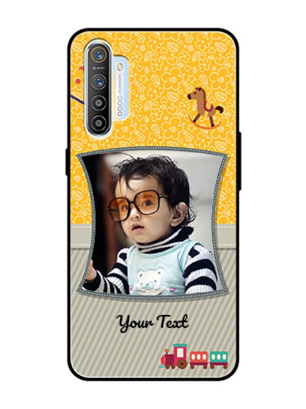 Custom Realme XT Personalized Glass Phone Case  - Baby Picture Upload Design