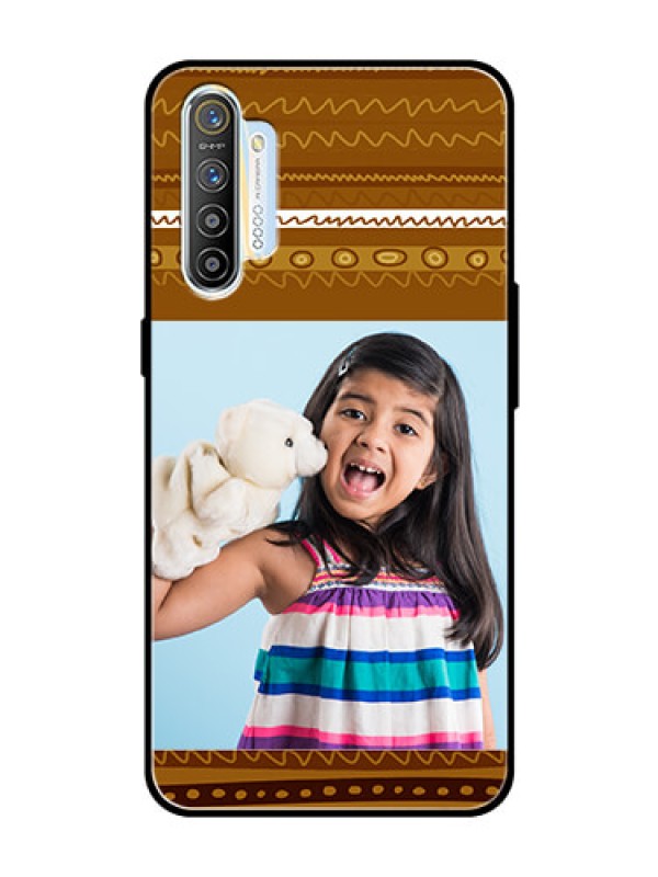 Custom Realme XT Custom Glass Phone Case  - Friends Picture Upload Design 