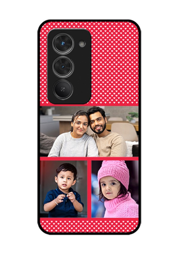 Redmi 15 5G Custom Glass Phone Case - Bulk Photo Upload Design