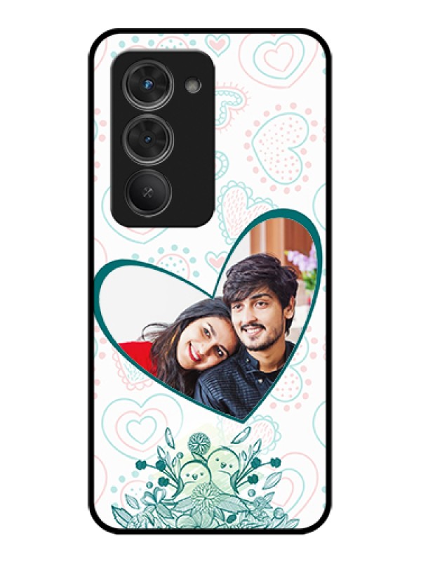 Custom Redmi 15 5G Custom Glass Phone Case - Premium Couple Design