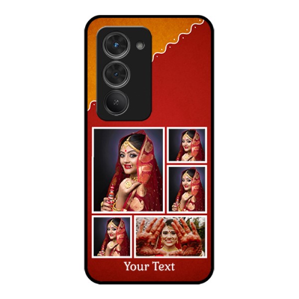 Redmi 15 5G Custom Glass Phone Case - Wedding Pic Upload Design Redmi 15 5G Custom Glass Phone Case - Wedding Pic Upload Design