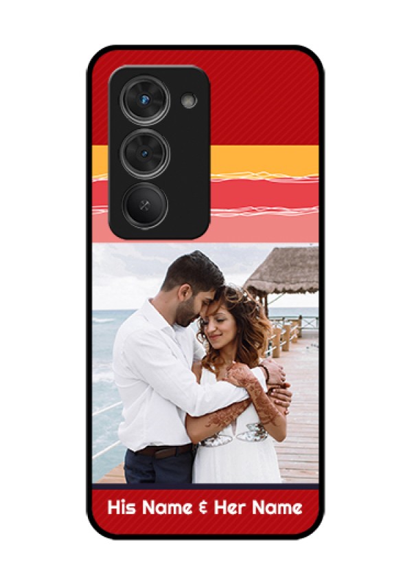 Redmi 15 5G Custom Glass Phone Case - Colorful Case Design