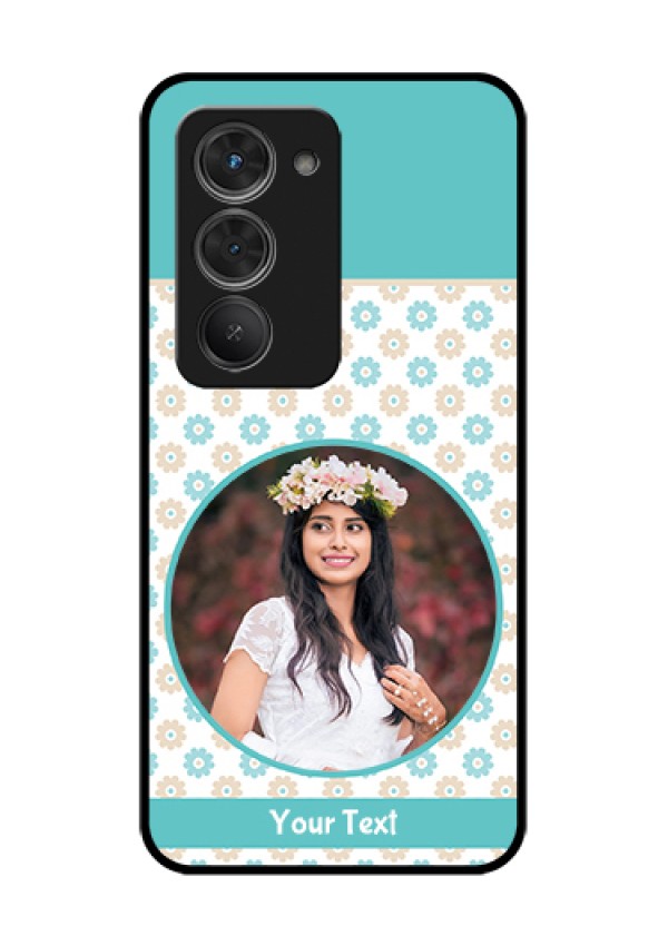 Redmi 15 5G Custom Glass Phone Case - Beautiful Flowers Design