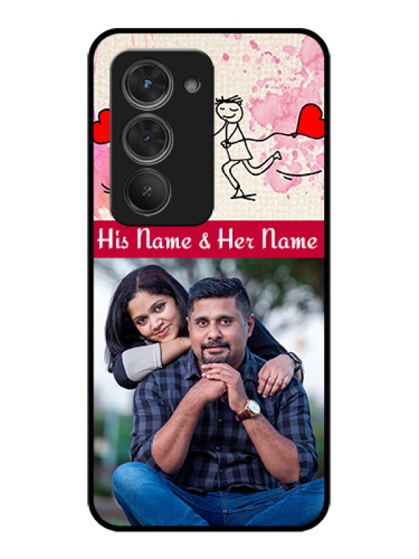 Custom Redmi 15 5G Custom Glass Phone Case - You And Me Case Design