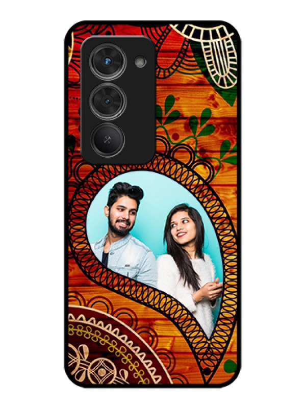 Custom Redmi 15 5G Custom Glass Phone Case - Abstract Colorful Design