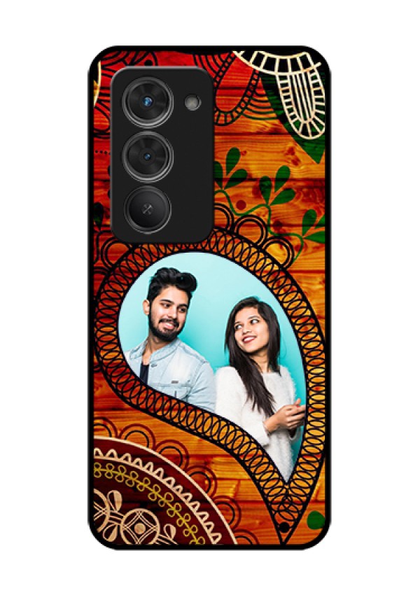 Redmi 15 5G Custom Glass Phone Case - Abstract Colorful Design