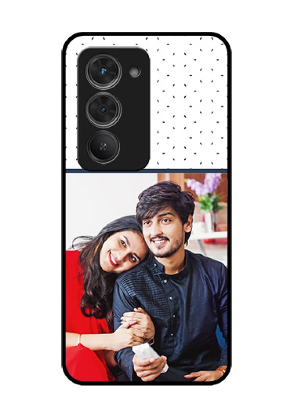 Redmi 15 5G Custom Glass Phone Case - Premium Dot Design