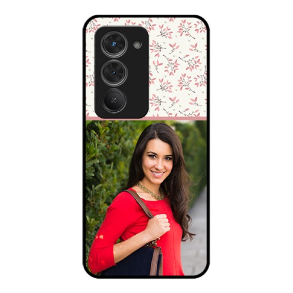 Redmi 15 5G Custom Glass Phone Case - Stunning Floral Design
