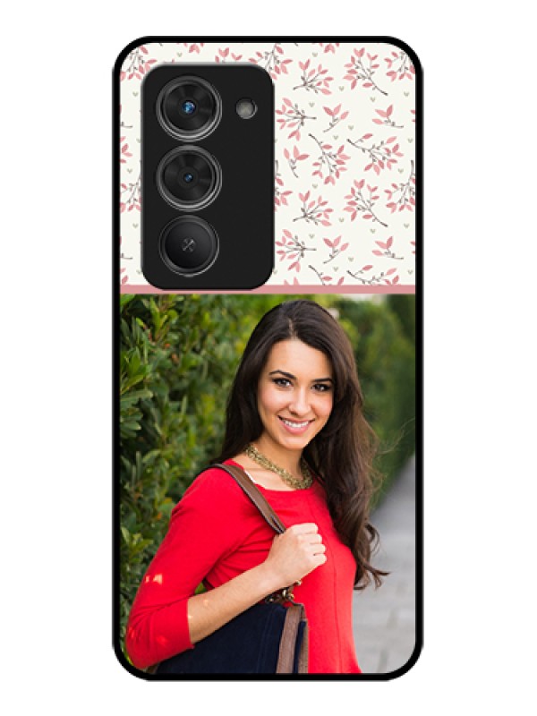 Custom Redmi 15 5G Custom Glass Phone Case - Stunning Floral Design