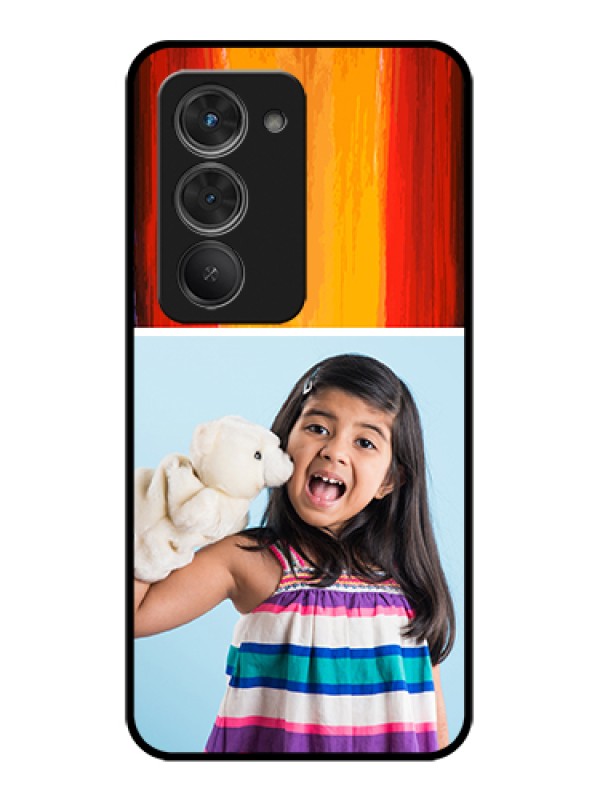 Custom Redmi 15 5G Custom Glass Phone Case - Multi Color Design