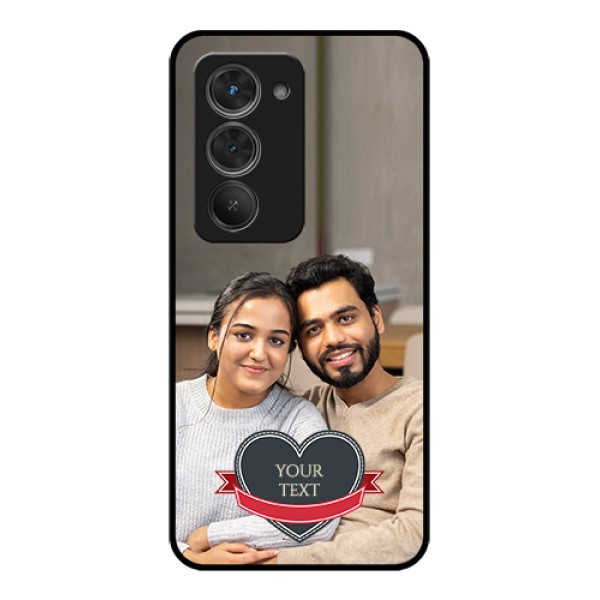 Redmi 15 5G Custom Glass Phone Case - Just Married Couple Design Redmi 15 5G Custom Glass Phone Case - Just Married Couple Design