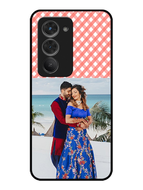 Custom Redmi 15 5G Custom Glass Phone Case - Pink Pattern Design