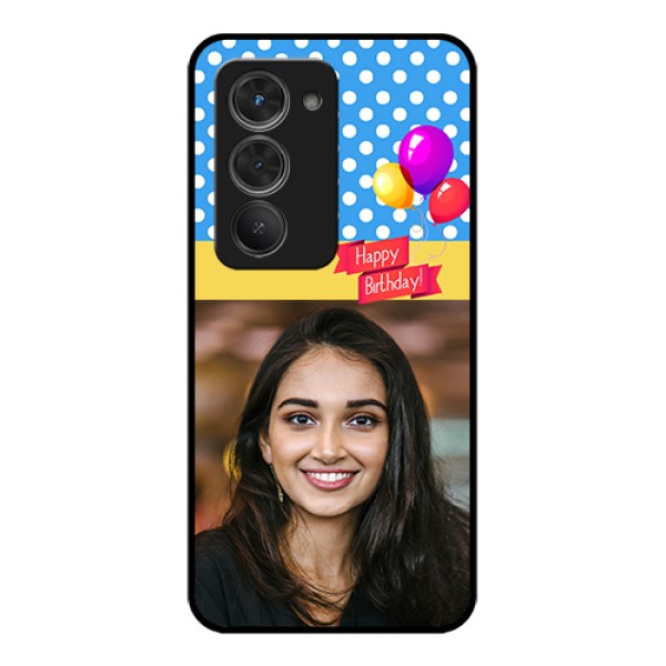 Redmi 15 5G Custom Glass Phone Case - Happy Birthday Design