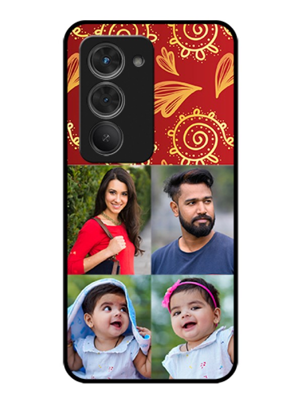 Custom Redmi 15 5G Custom Glass Phone Case - 4 Image Traditional Design