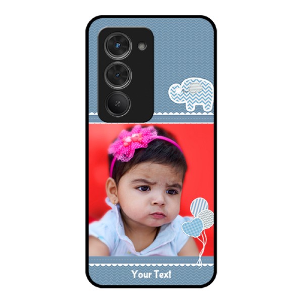 Redmi 15 5G Custom Glass Phone Case - With Kids Pattern Design Redmi 15 5G Custom Glass Phone Case - With Kids Pattern Design