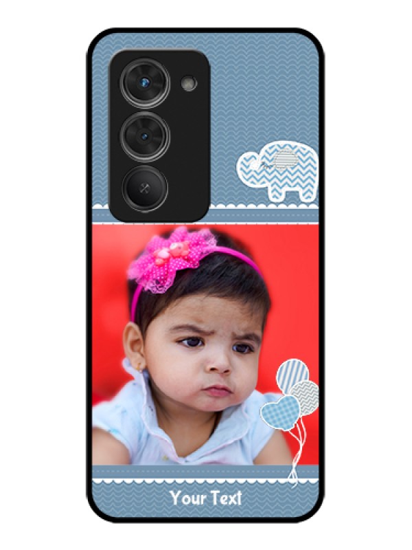 Custom Redmi 15 5G Custom Glass Phone Case - With Kids Pattern Design