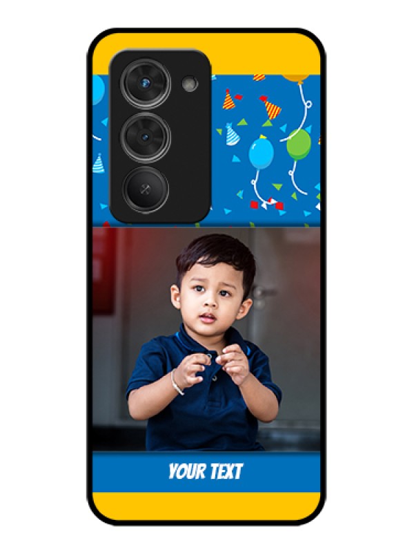 Custom Redmi 15 5G Custom Glass Phone Case - Birthday Wishes Design