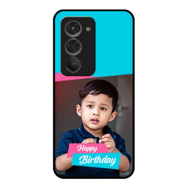 Redmi 15 5G Custom Glass Phone Case - Image Holder With 2 Color Design Redmi 15 5G Custom Glass Phone Case - Image Holder With 2 Color Design