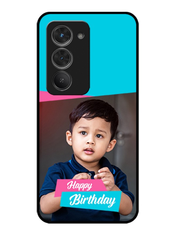 Custom Redmi 15 5G Custom Glass Phone Case - Image Holder With 2 Color Design
