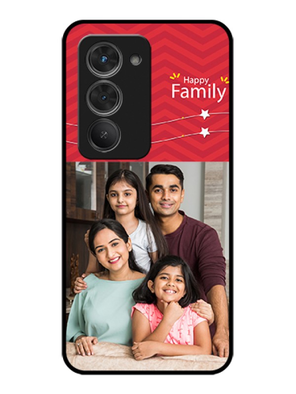 Custom Redmi 15 5G Custom Glass Phone Case - Happy Family Design