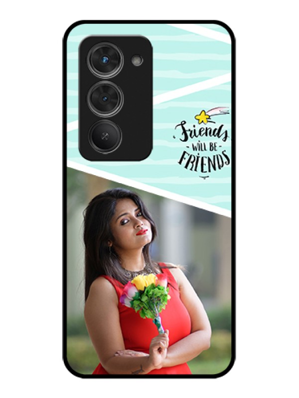 Custom Redmi 15 5G Custom Glass Phone Case - Friends Picture Icon Design