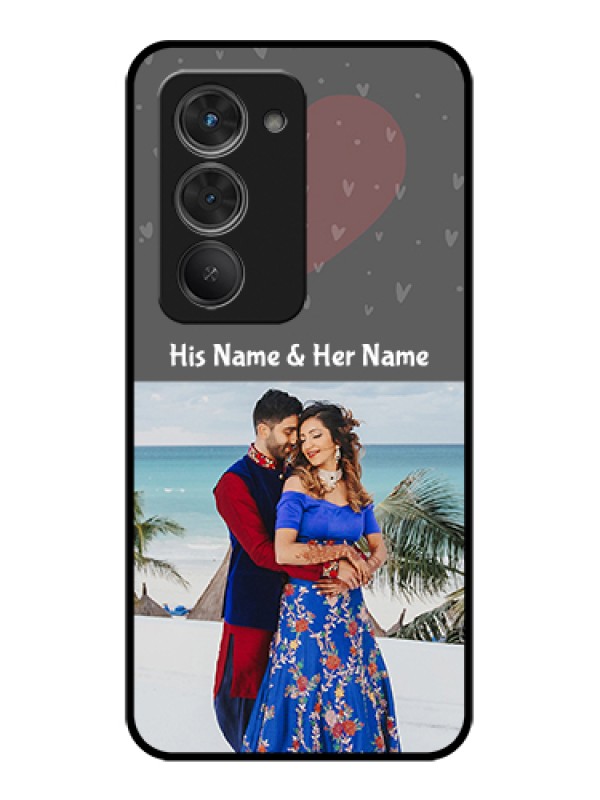 Custom Redmi 15 5G Custom Glass Phone Case - Buy Love Design With Photo Online
