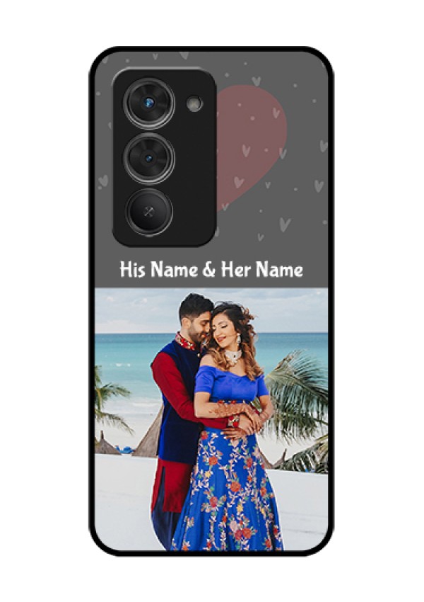 Redmi 15 5G Custom Glass Phone Case - Buy Love Design With Photo Online