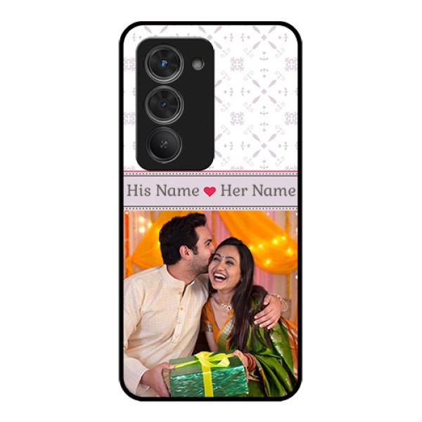 Redmi 15 5G Custom Glass Phone Case - With Photo And Ethnic Design Redmi 15 5G Custom Glass Phone Case - With Photo And Ethnic Design
