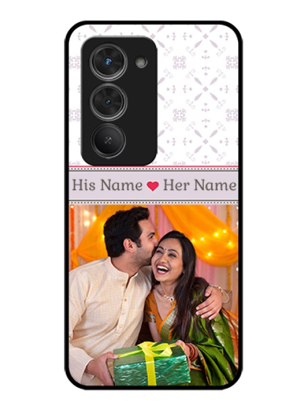 Custom Redmi 15 5G Custom Glass Phone Case - With Photo And Ethnic Design