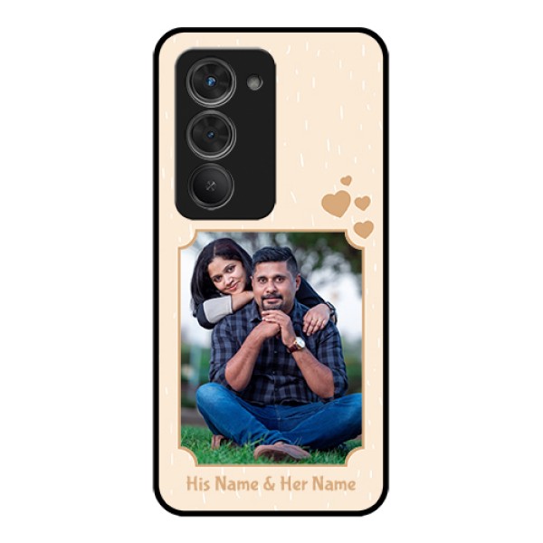Redmi 15 5G Custom Glass Phone Case - With Confetti Love Design Redmi 15 5G Custom Glass Phone Case - With Confetti Love Design