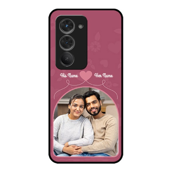 Redmi 15 5G Custom Glass Phone Case - Love Floral Design