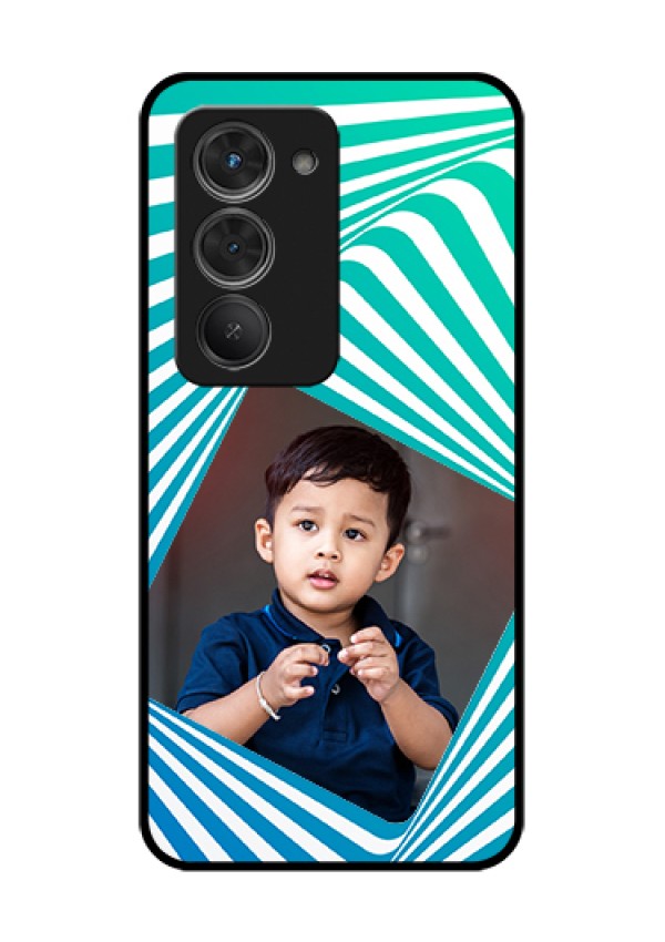 Redmi 15 5G Custom Glass Phone Case - Abstract Spiral Design