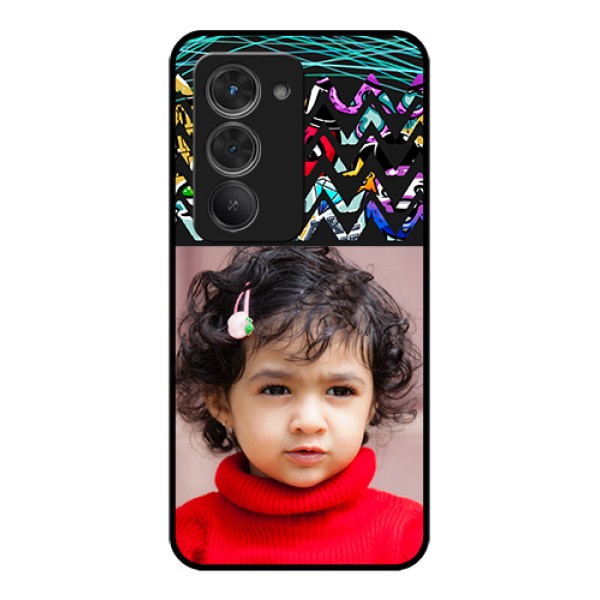Redmi 15 5G Custom Glass Phone Case - Neon Abstract Design