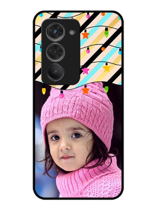Custom Redmi 15 5G Custom Glass Phone Case - Lights Hanging Design