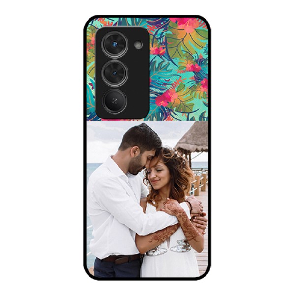Redmi 15 5G Custom Glass Phone Case - Watercolor Floral Design Redmi 15 5G Custom Glass Phone Case - Watercolor Floral Design