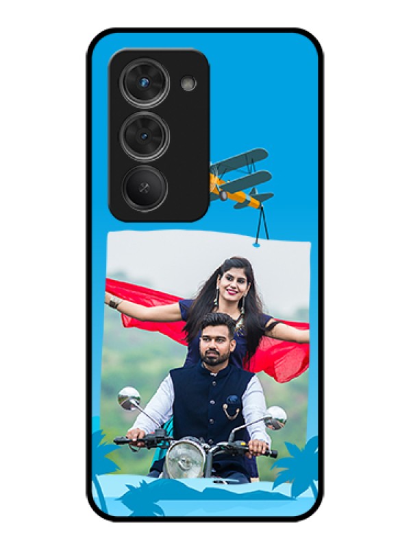 Custom Redmi 15 5G Custom Glass Phone Case - Traveller Design