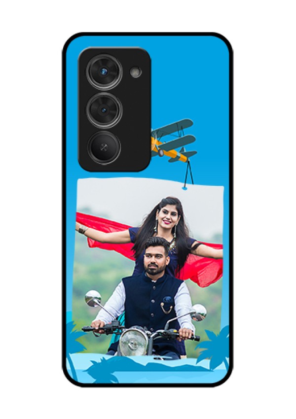 Redmi 15 5G Custom Glass Phone Case - Traveller Design