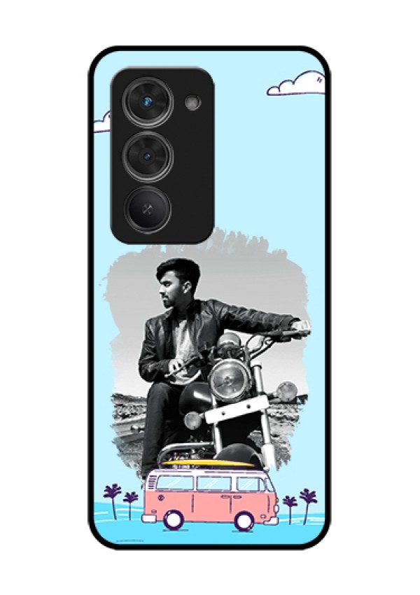 Redmi 15 5G Custom Glass Phone Case - Travel & Adventure Design