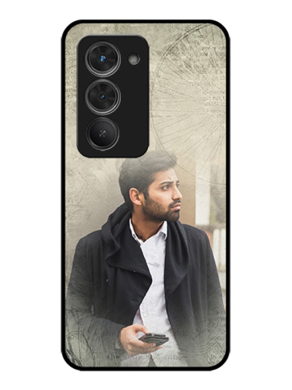 Custom Redmi 15 5G Custom Glass Phone Case - With Vintage Design