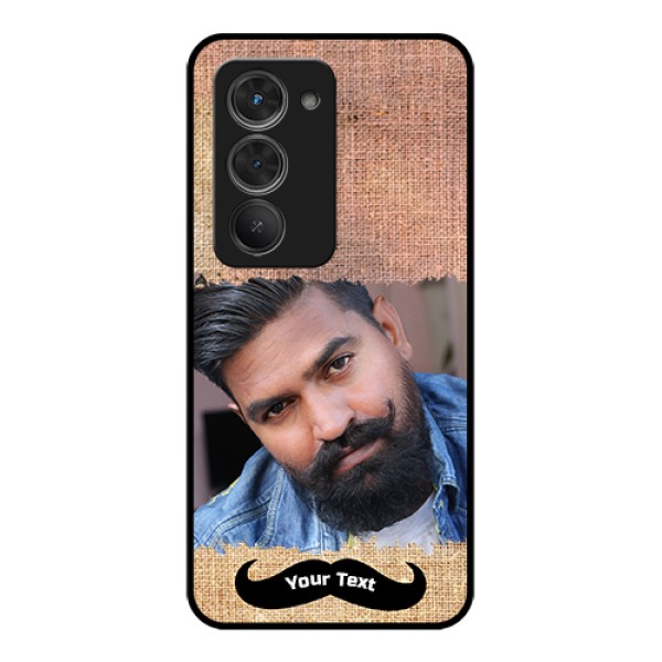 Redmi 15 5G Custom Glass Phone Case - With Texture Design