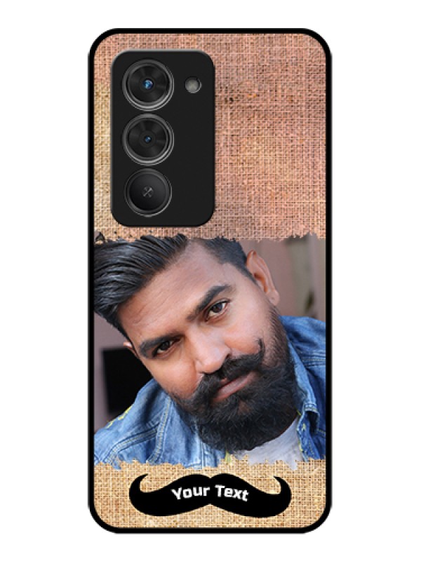 Custom Redmi 15 5G Custom Glass Phone Case - With Texture Design