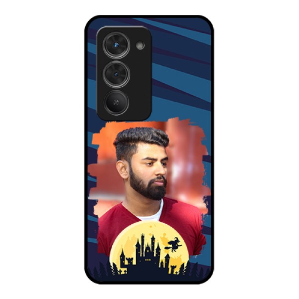Redmi 15 5G Custom Glass Phone Case - Halloween Witch Design Redmi 15 5G Custom Glass Phone Case - Halloween Witch Design