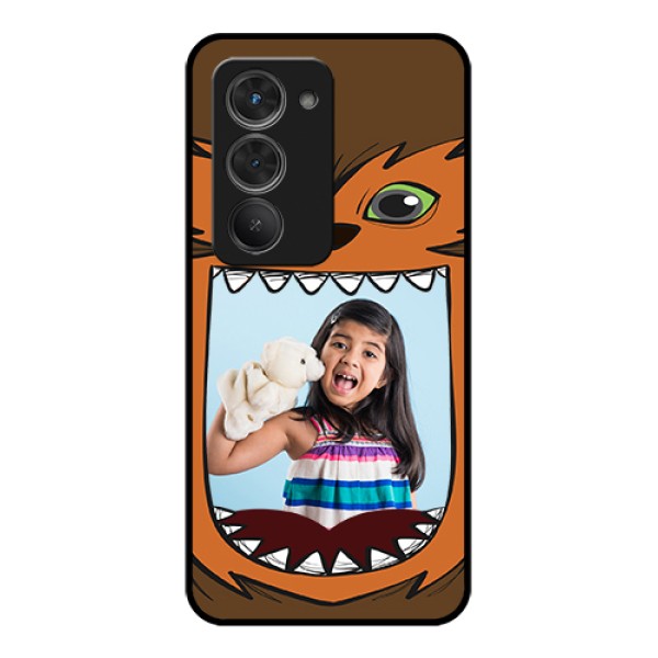 Redmi 15 5G Custom Glass Phone Case - Owl Monster Back Case Design Redmi 15 5G Custom Glass Phone Case - Owl Monster Back Case Design
