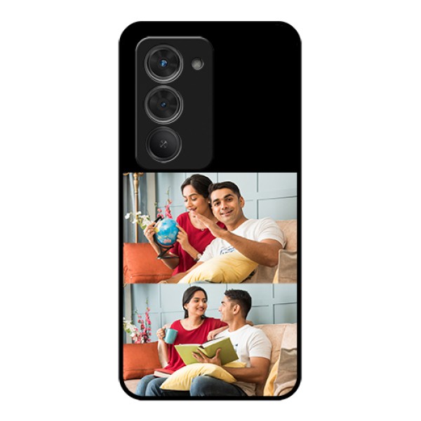 Redmi 15 5G Custom Glass Phone Case - 2 Images Design
