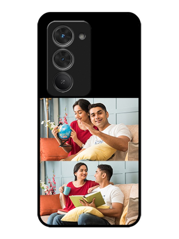 Custom Redmi 15 5G Custom Glass Phone Case - 2 Images Design