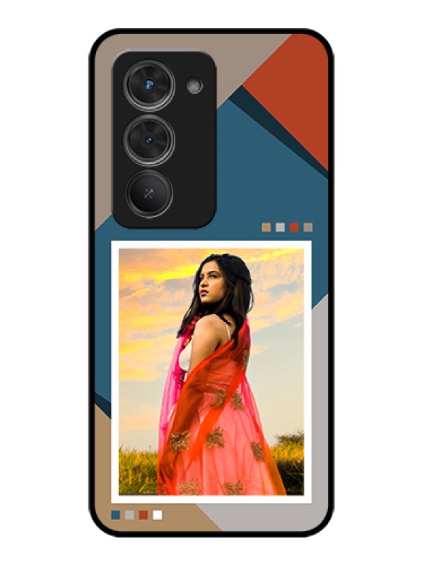 Custom Redmi 15 5G Custom Glass Phone Case - Retro Color Pallet Design